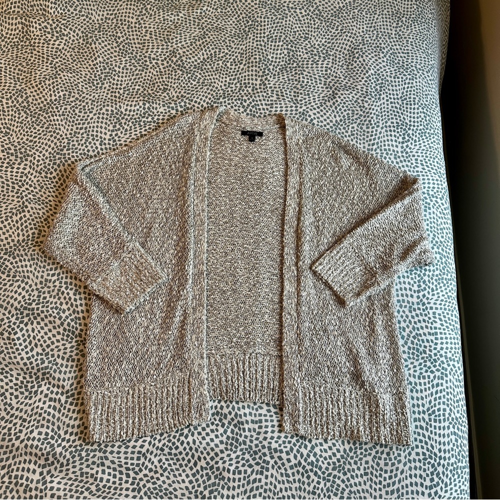 Apt. 9 | Sparkly Gray Cardigan Sweater - Picture 6 of 12